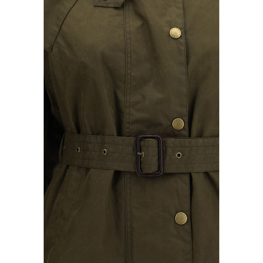 Barbour Bicolor Cotton Full-Length Jacket