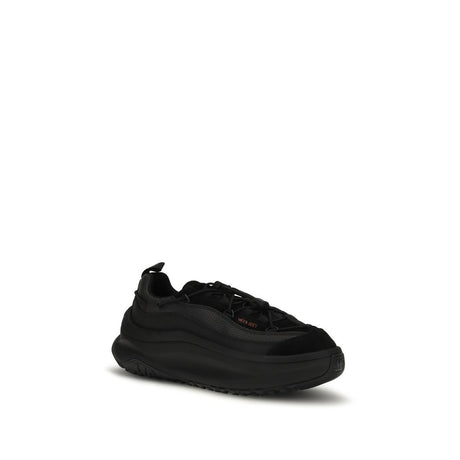 Moon Boot Black Polyester Athletic Sneakers