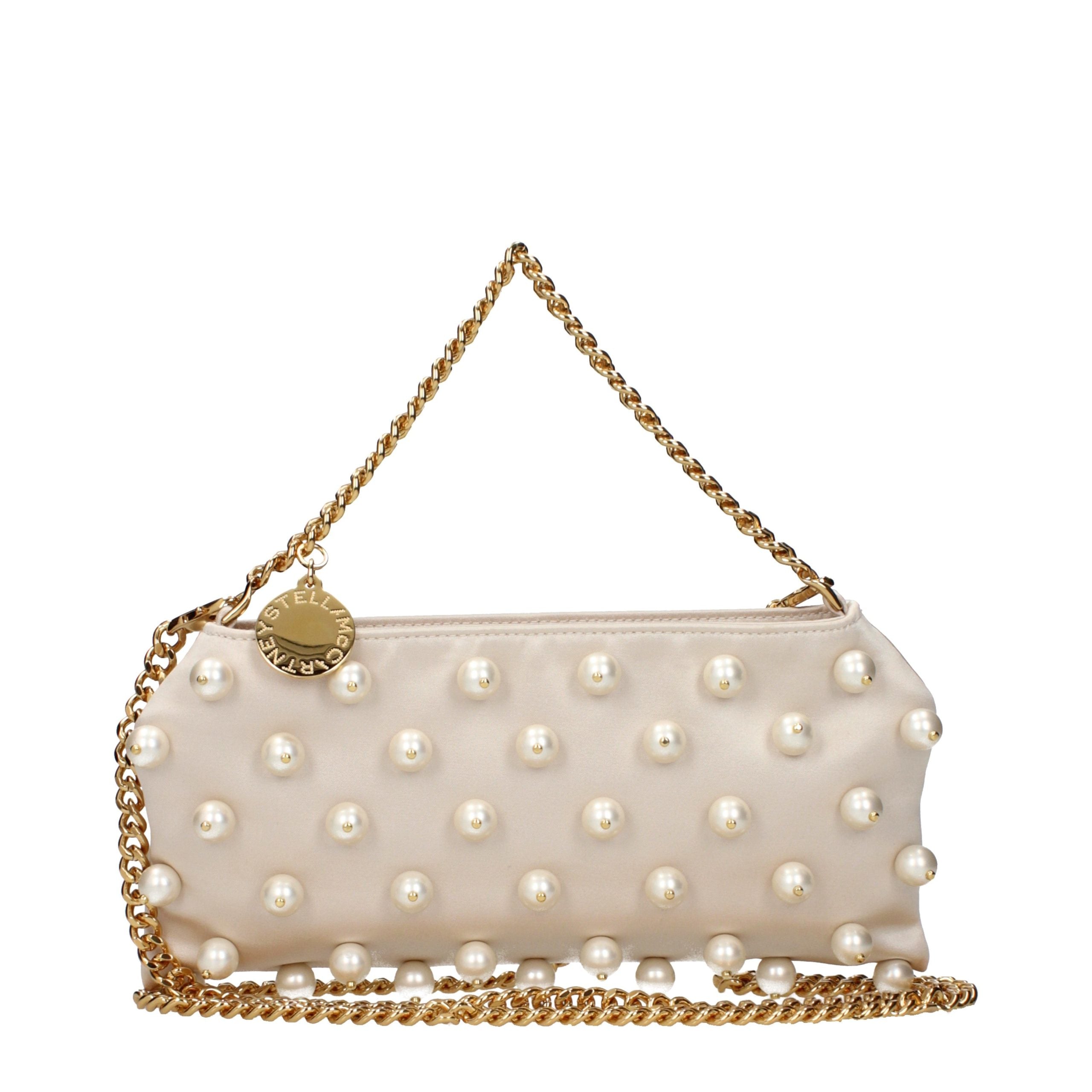 Stella McCartney Beige Fabric Handbag