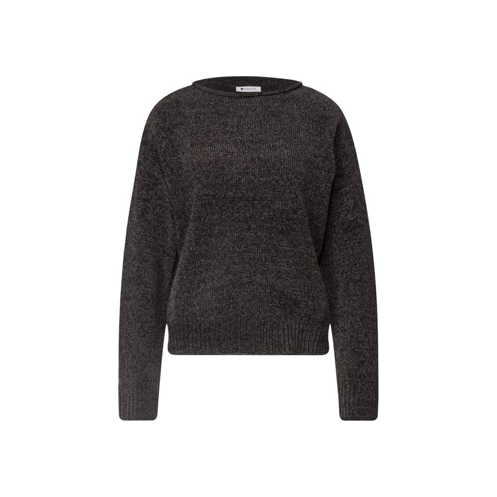 Street One Brown Polyester Sweatshirt