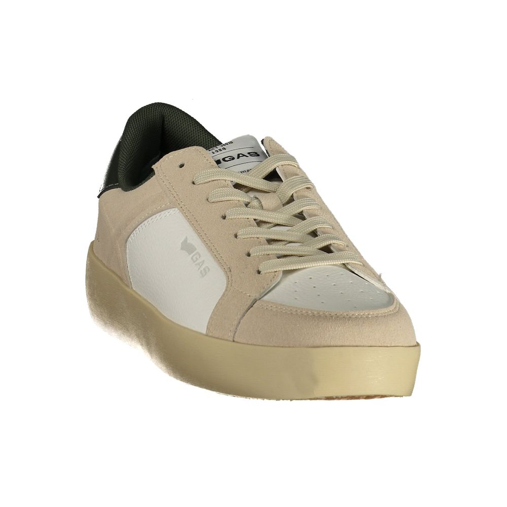 Gas White Polyurethane Men's Sneaker