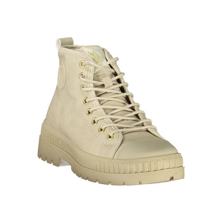 U.S. POLO ASSN. Beige Polyurethane Women's Boot
