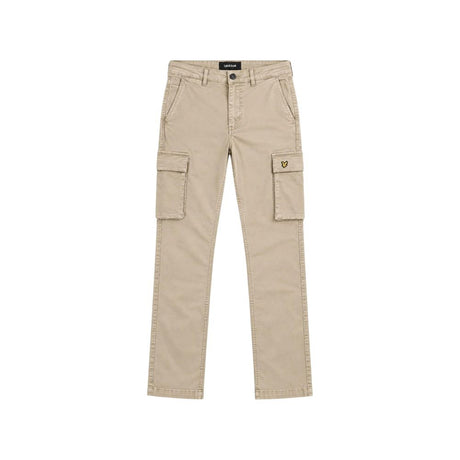 Lyle & Scott Beige Cotton Cargo Pants