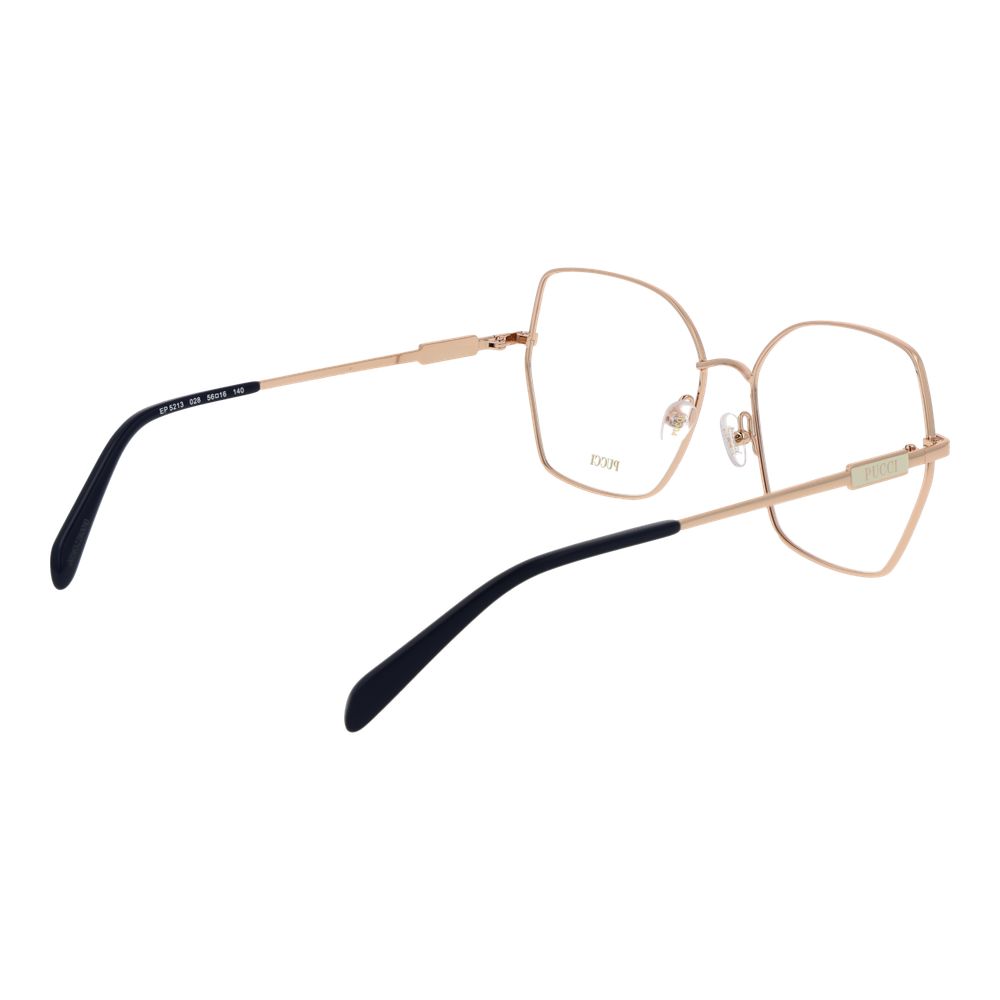 Emilio Pucci Gold Metal Glasses (Frames)