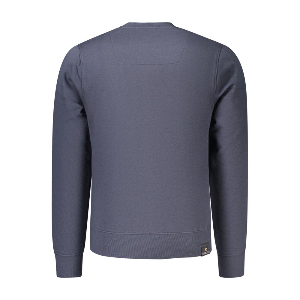 Accademia Militare Blue Cotton Men's Sweatshirt