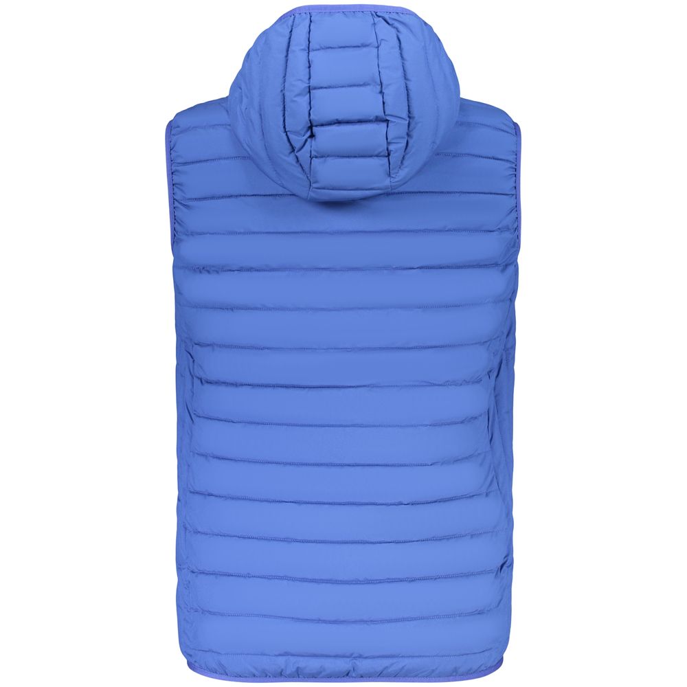 Accademia Militare Blue Polyester Sleeveless Jacket