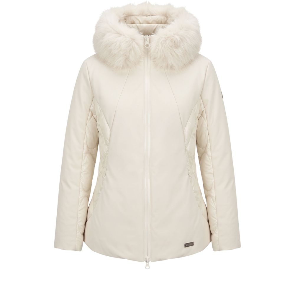 Baldinini Trend White Nylon Women Jacket