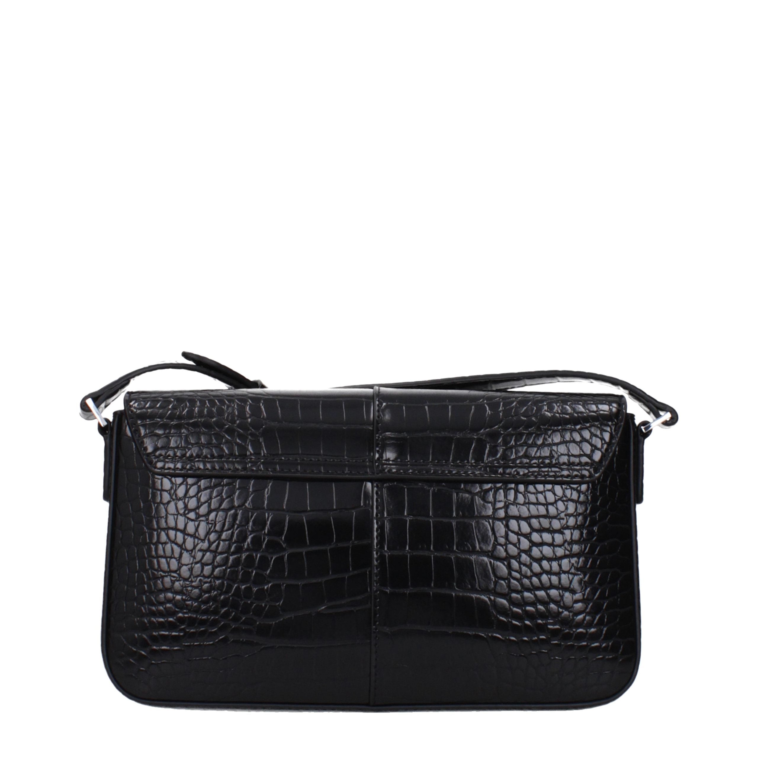 Karl Lagerfeld Black Polyethylene Shoulder Bag