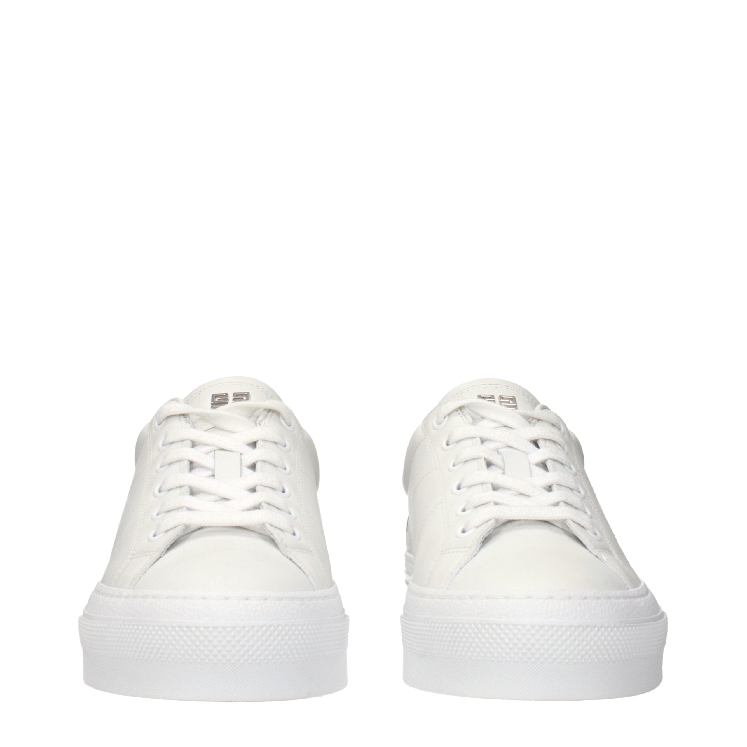 Givenchy White Leather Sneakers