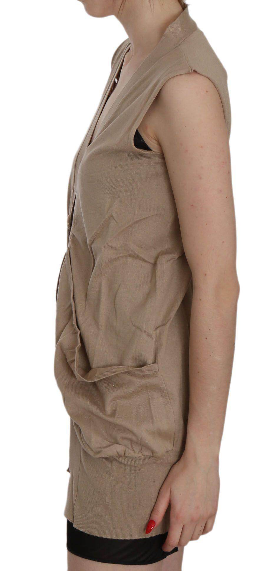 PINK MEMORIES Elegant Sleeveless Cotton Vest - Hilstor
