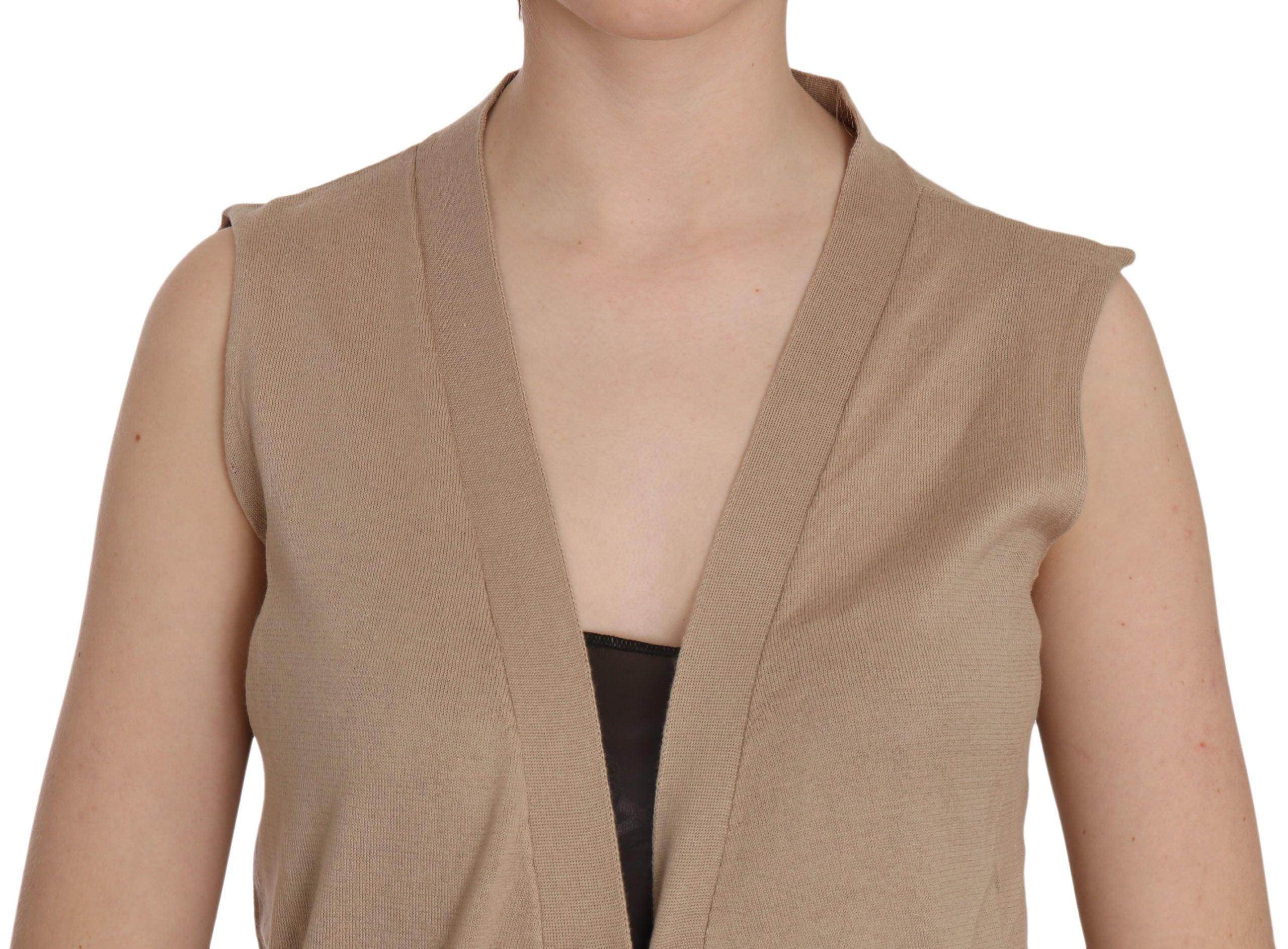 PINK MEMORIES Elegant Sleeveless Cotton Vest - Hilstor