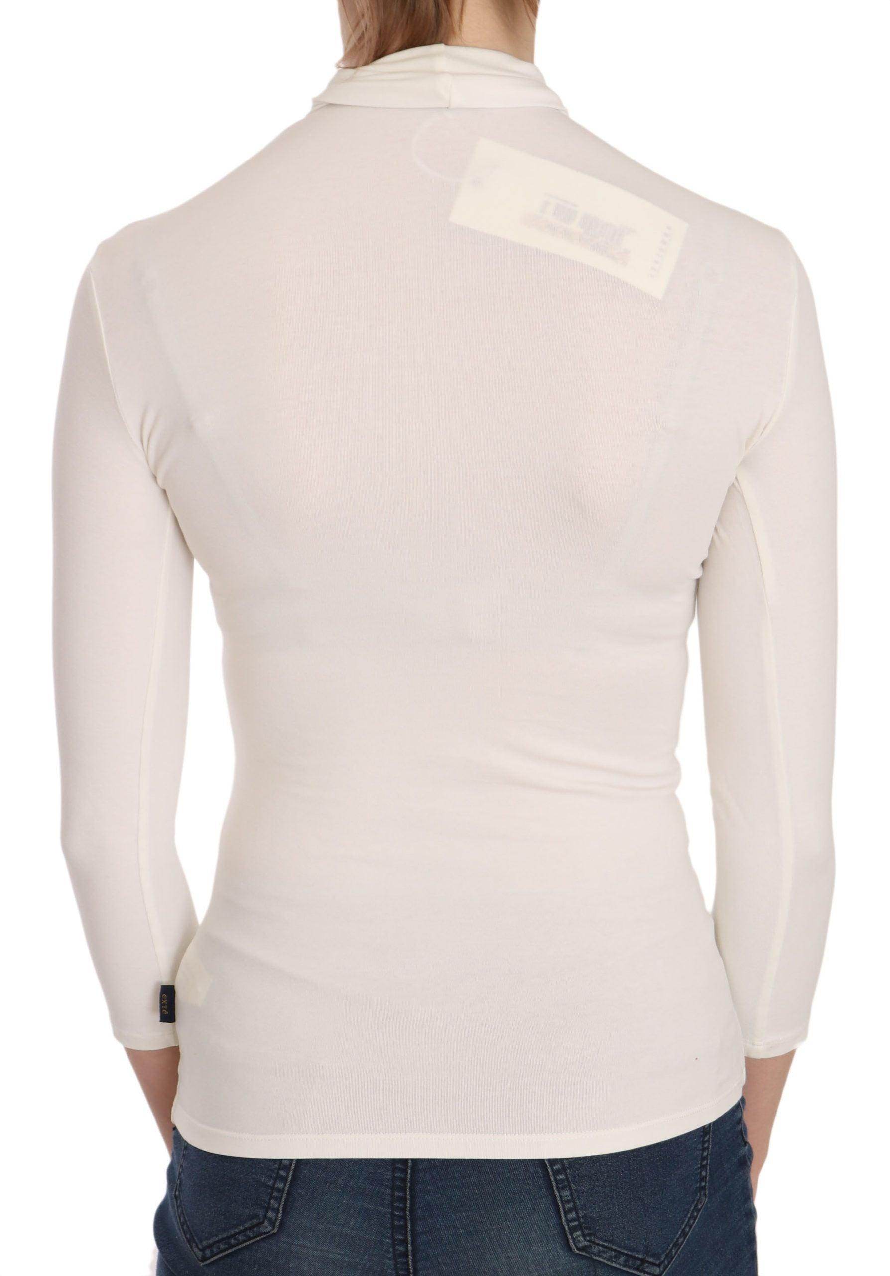 Exte Crew Neck It Is Not A Frame Up! Print Blouse - Hilstor