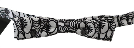 Dolce & Gabbana Exquisite Silk Bow Tie with Pattern - Hilstor