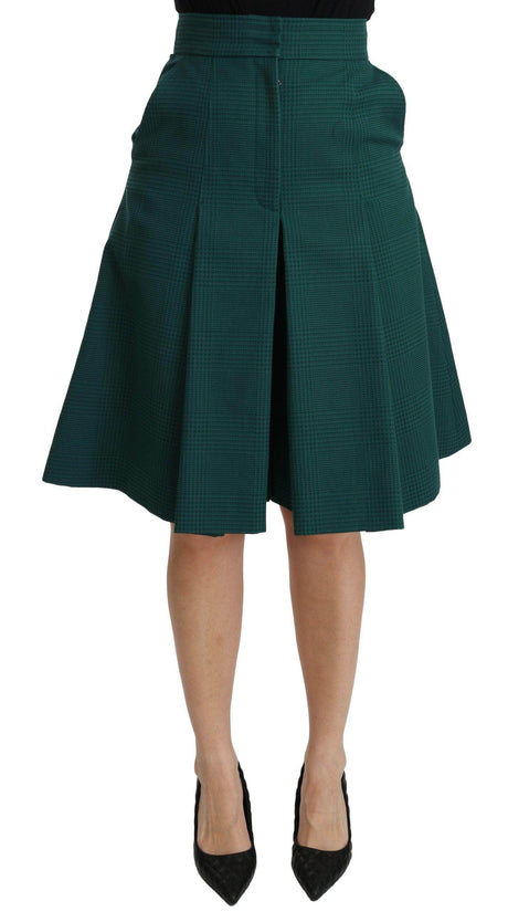 Dolce & Gabbana Elegant High Waist Knee Length Skirt - Hilstor