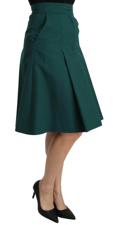 Dolce & Gabbana Elegant High Waist Knee Length Skirt - Hilstor