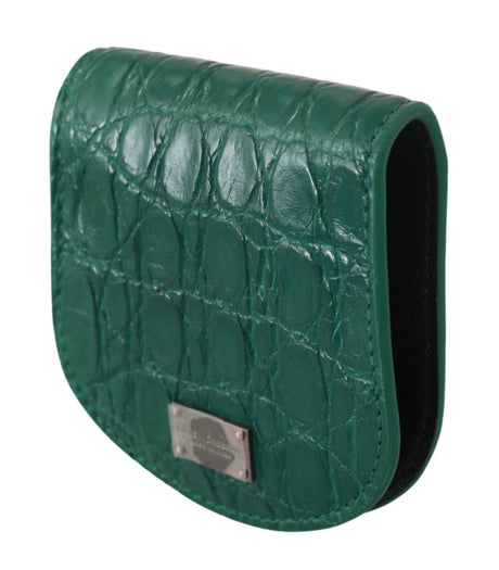 Dolce & Gabbana Exquisite Exotic Skin Coin Case Wallet - Hilstor