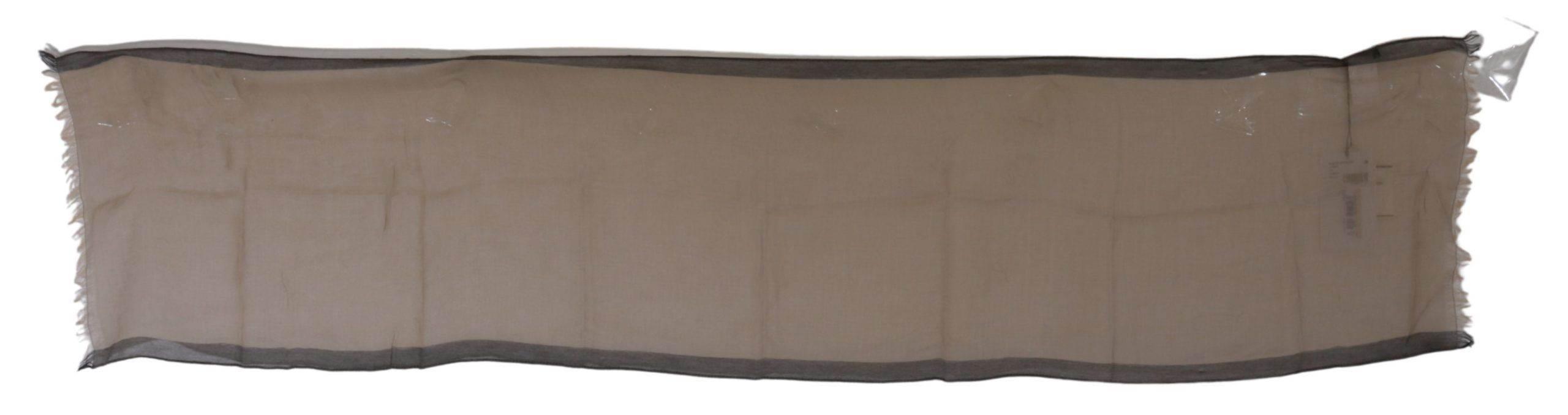 Costume National Beige Women Cotton Shawl Scarf - Hilstor