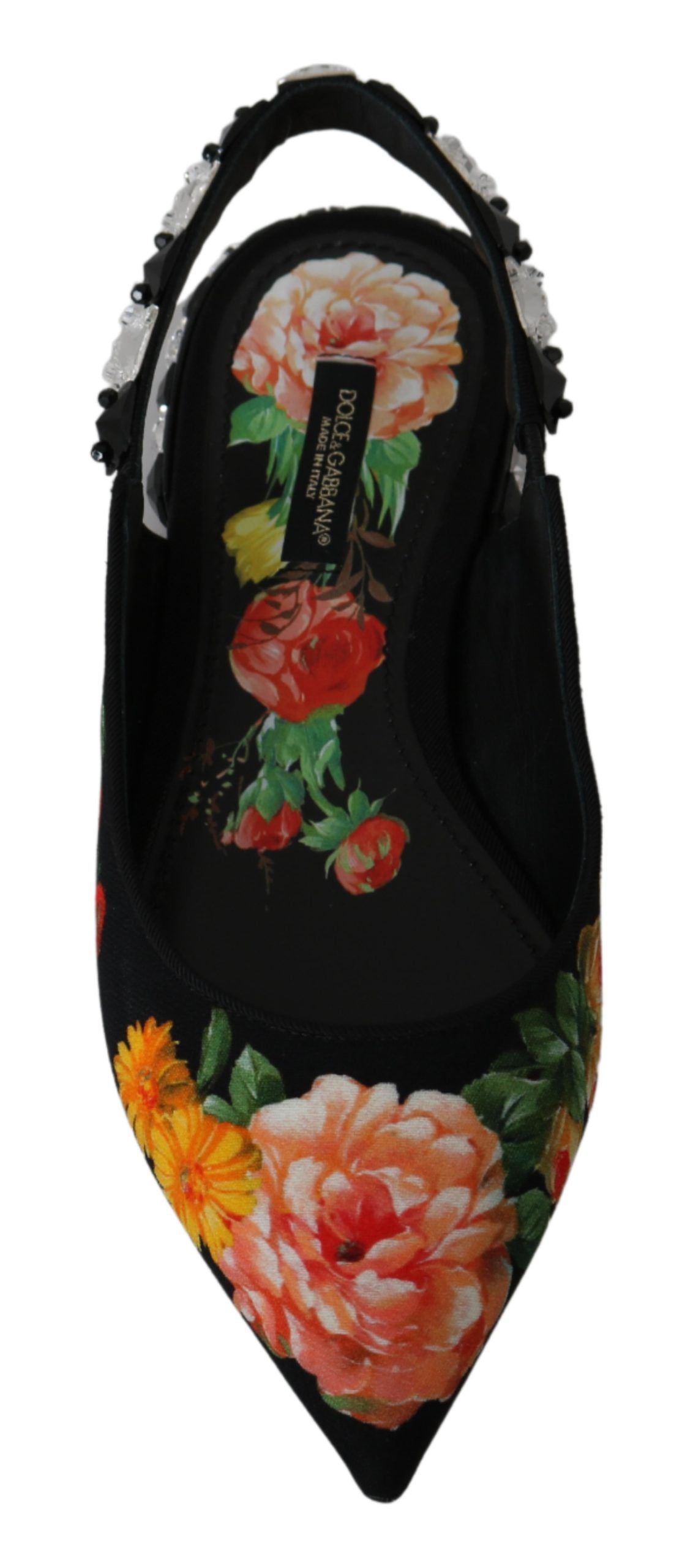 Dolce & Gabbana elegante krystaludsmykkede blomsterlejligheder