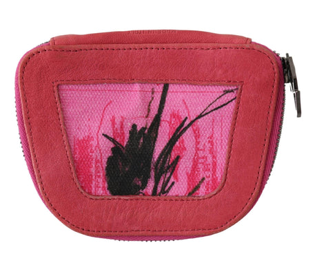 PINKO Elegant Pink Fabric Coin Wallet - Hilstor