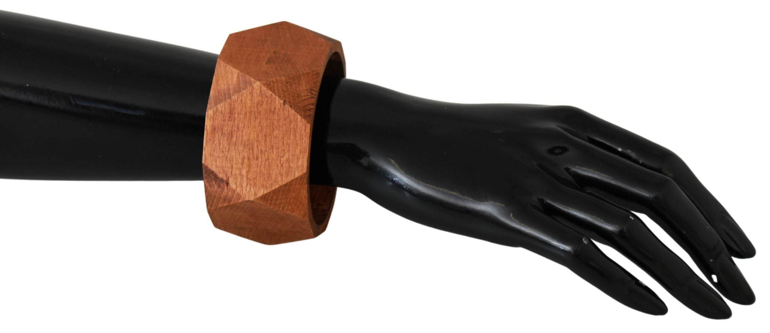 Costume National Chic Unisex Wooden Bracelet - Hilstor