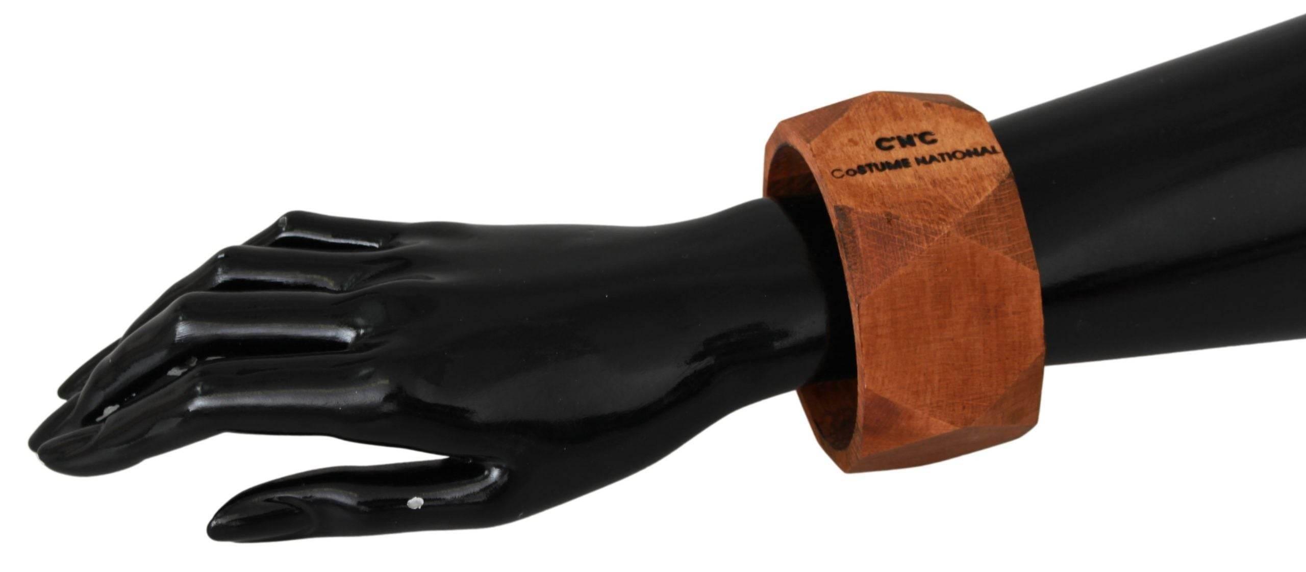 Costume National Chic Unisex Wooden Bracelet - Hilstor