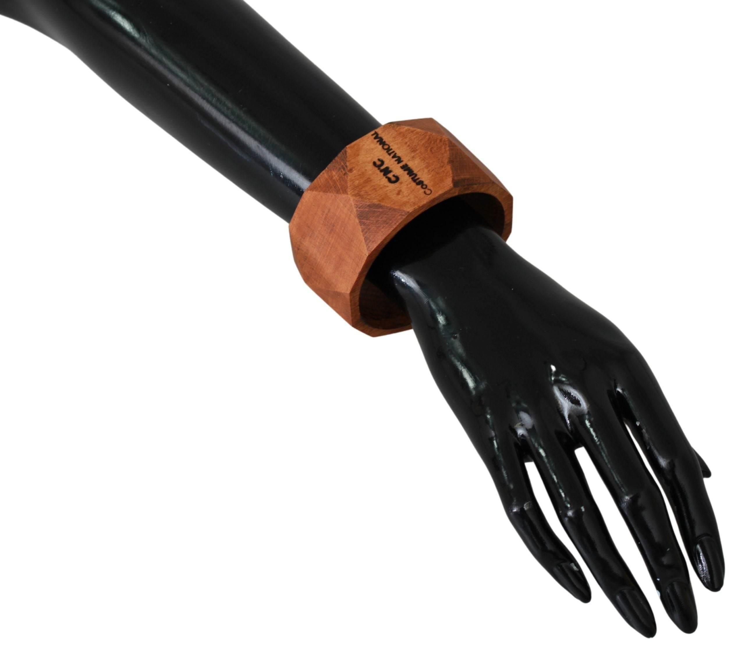 Costume National Chic Unisex Wooden Bracelet - Hilstor