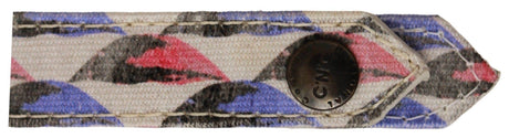 Costume National Chic Tri-Color Keychain Accessory - Hilstor