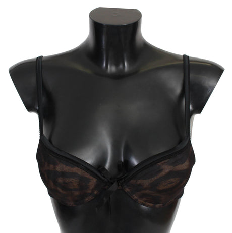 Roberto Cavalli Sultry Leopard Push-Up Bra - Hilstor