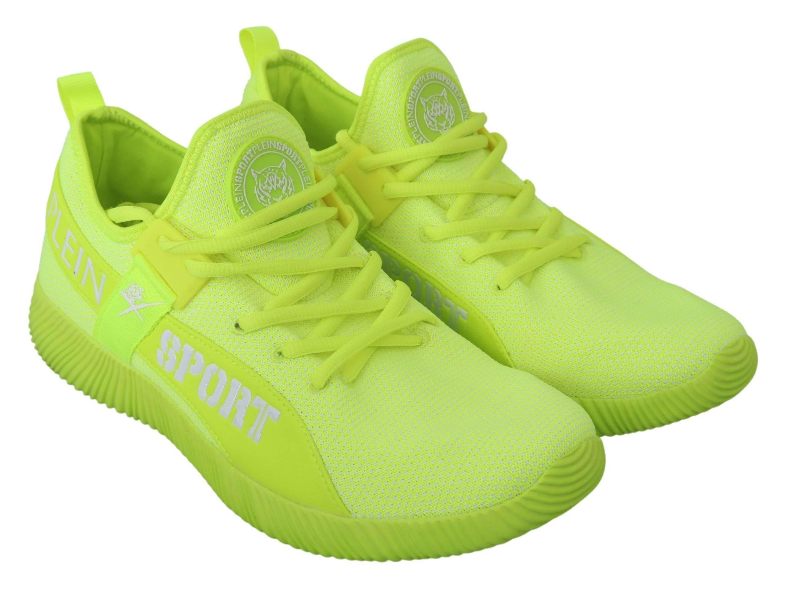 Philipp Plein Stylish Light Green Casual Sneakers - Hilstor