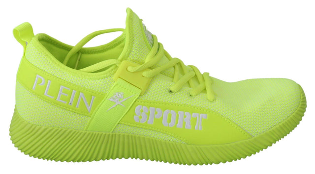 Philipp Plein Stylish Light Green Casual Sneakers - Hilstor