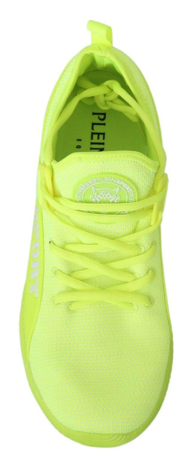 Philipp Plein Stylish Light Green Casual Sneakers - Hilstor