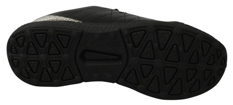 Philipp Plein Black Casual Running Sneakers Shoes - Hilstor