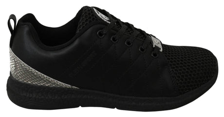 Philipp Plein Black Casual Running Sneakers Shoes - Hilstor