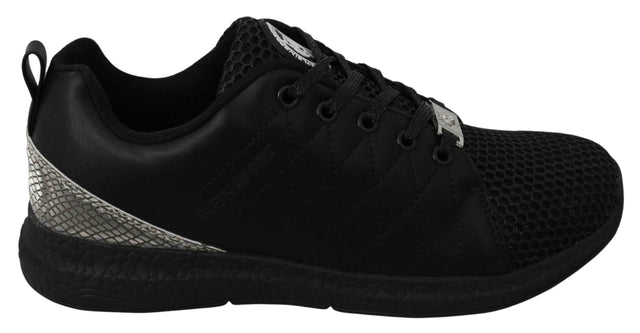 Philipp Plein Black Casual Running Sneakers Shoes - Hilstor