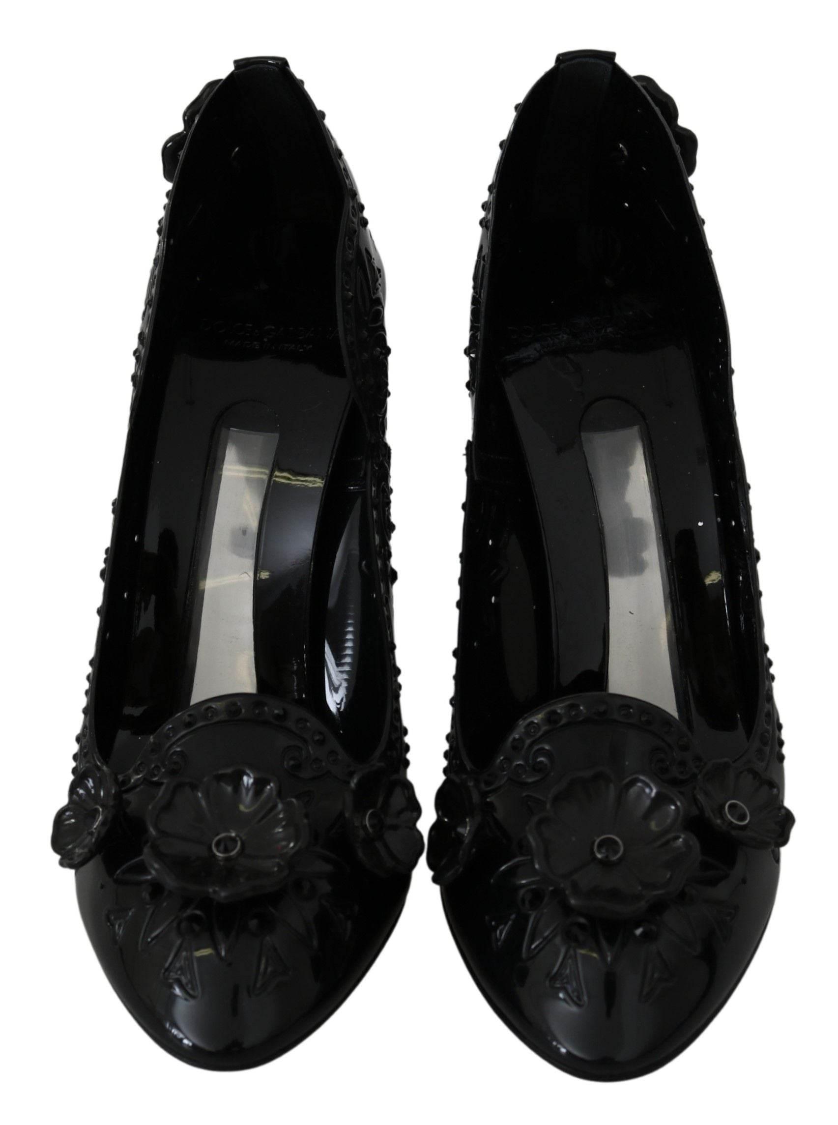 Dolce & Gabbana Enchanting Crystal Cinderella Pumps - Hilstor