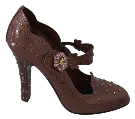 Dolce & Gabbana Enchanting Crystal Cinderella Pumps - Hilstor