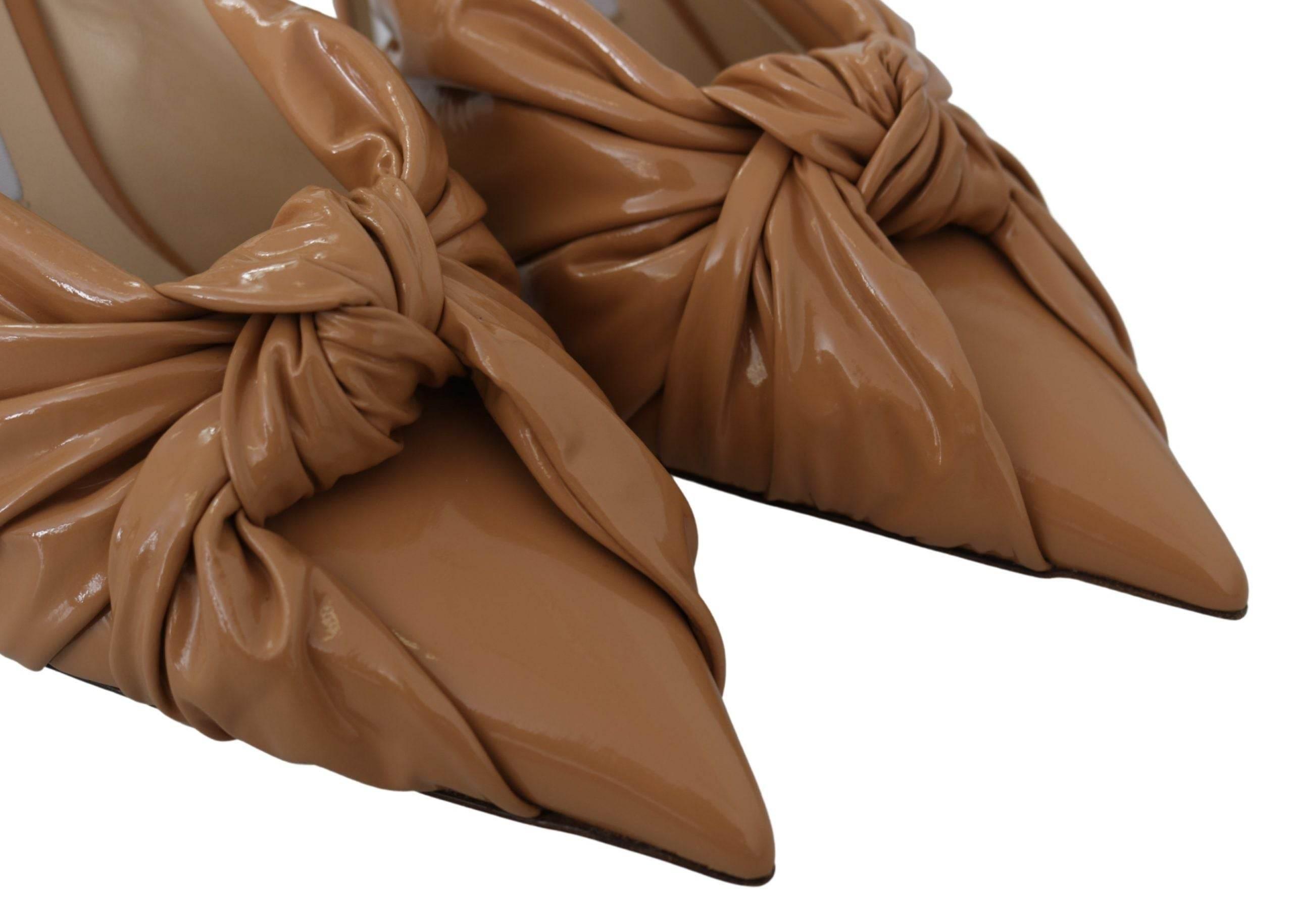 Jimmy Choo Elegant Pointed Toe Leather Pumps - Hilstor