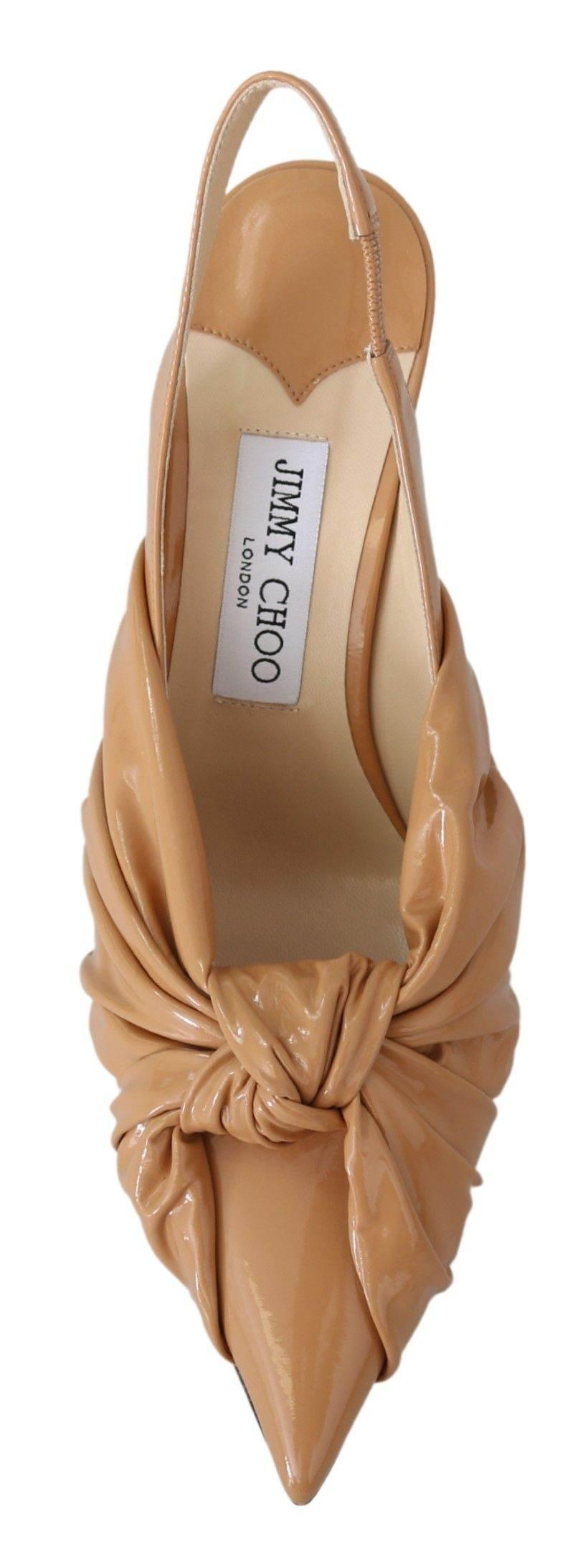 Jimmy Choo Elegant Pointed Toe Leather Pumps - Hilstor