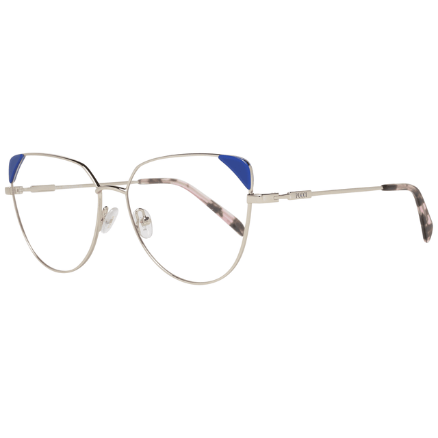 Emilio Pucci Gold Women Glasses Frame - Hilstor
