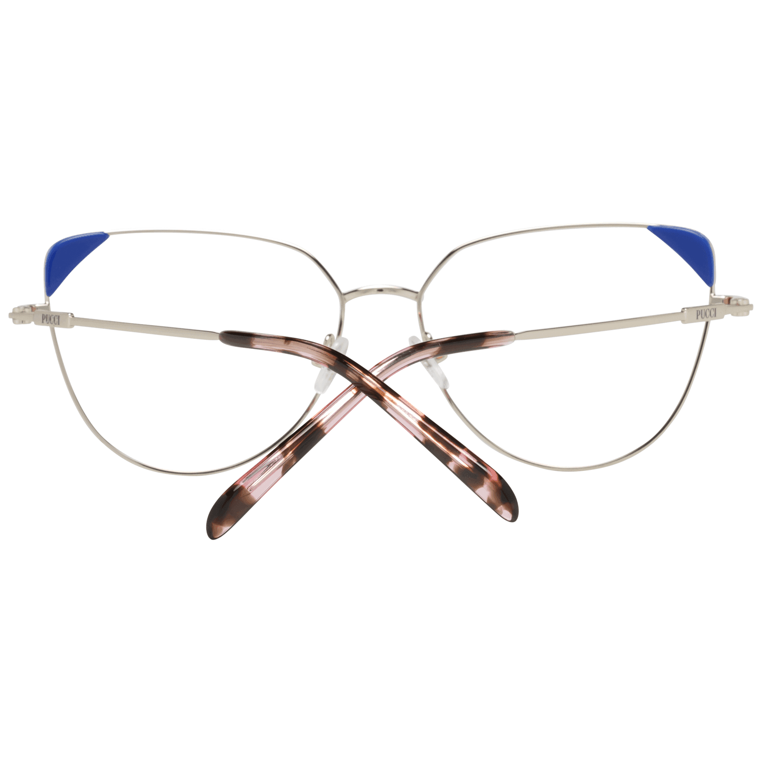 Emilio Pucci Gold Women Glasses Frame - Hilstor