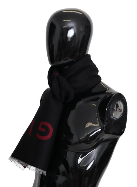 Givenchy Elegant Unisex Wool Silk Blend Scarf - Hilstor