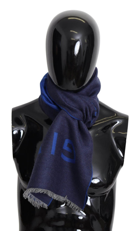 Givenchy Elegant Unisex Wool Silk Blend Scarf - Hilstor