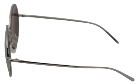 Dolce & Gabbana Chic Silver Grey Lens Sunglasses for Women - Hilstor