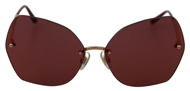 Dolce & Gabbana Chic Red 100% UV Protection Sunglasses - Hilstor