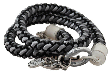 Costume National Multicolor Twisted Rope Leather Belt - Hilstor