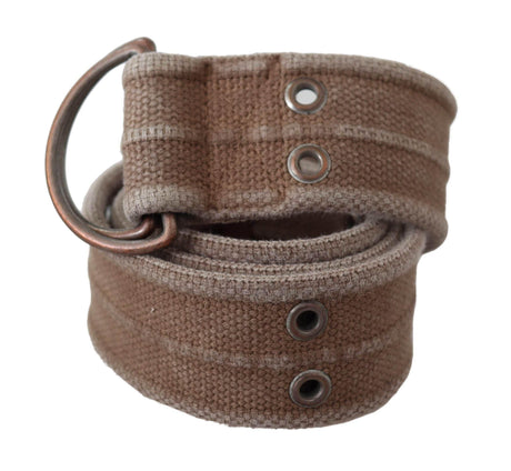 Dolce & Gabbana Chic Beige Leather Adjustable Belt - Hilstor