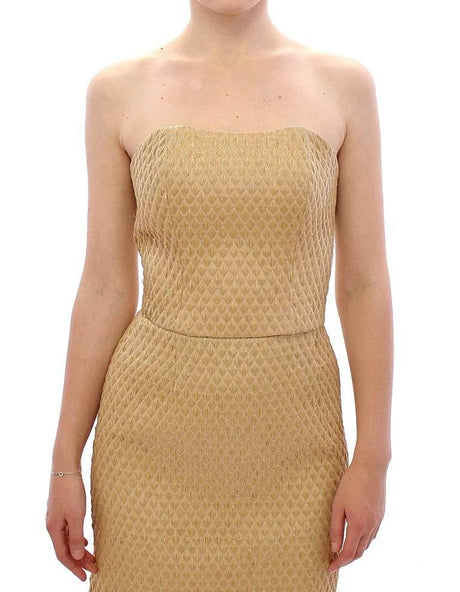 Andrea Incontri Beige Silk Cami Tank Top - Hilstor