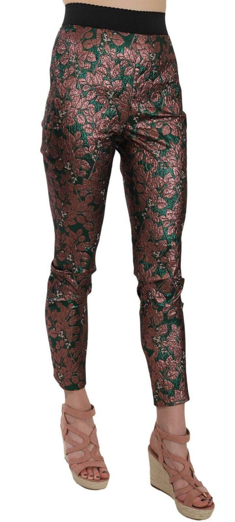 Dolce & Gabbana Elegant Multicolor Designer Pants - Hilstor