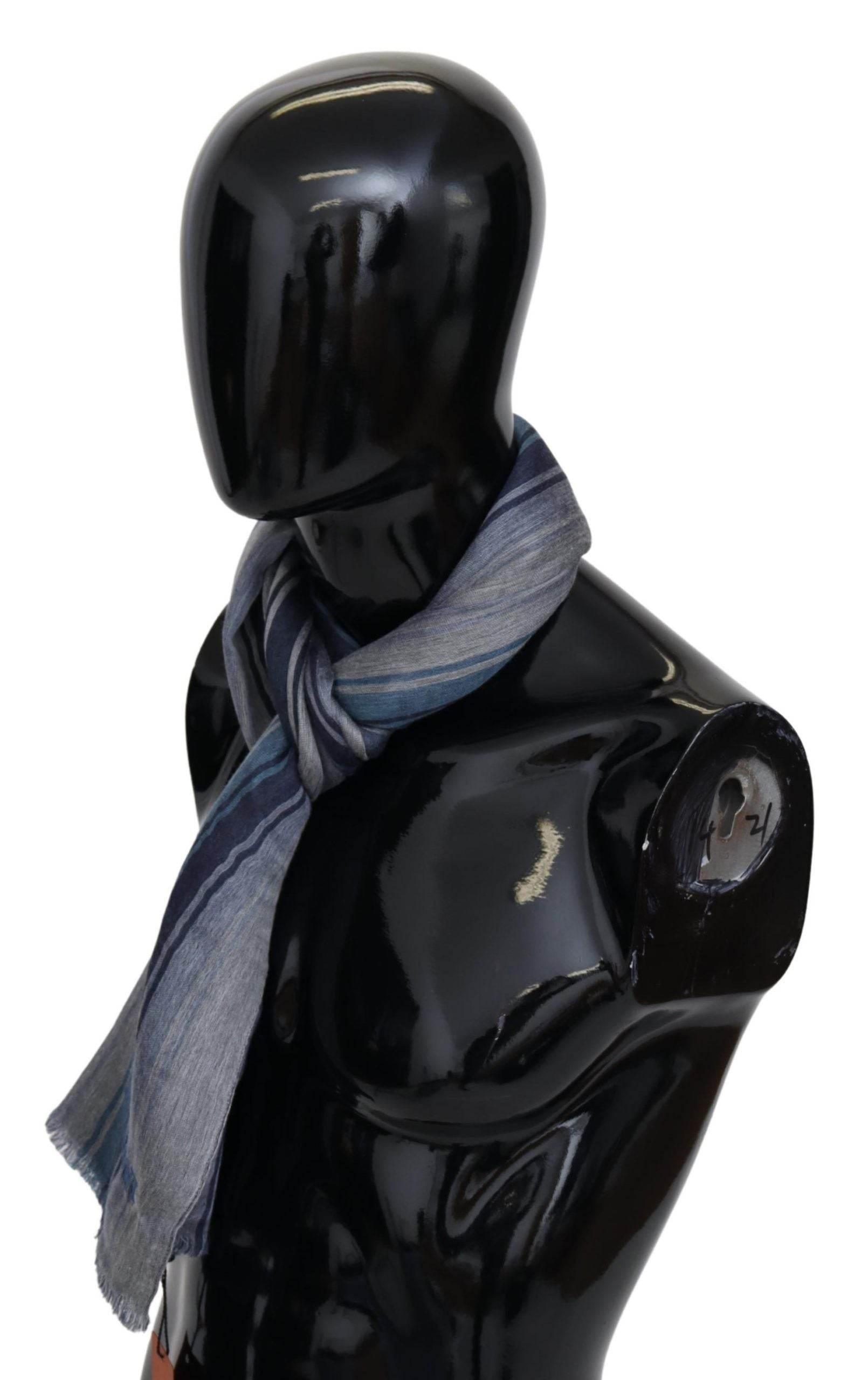 Missoni Multicolor Wool Striped Unisex Neck Wrap Shawl - Hilstor