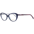 Emilio Pucci Chic Blue Full-Rim Designer Women's Eyewear - Hilstor